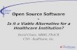 The Medicine Image Open Source Software - d Clunie