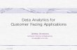 Data Analytics for Customer Facing Applications - MISRC | Home