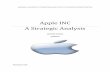 Apple INC A Strategic Analysis - online.mun.ca