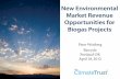 New Environmental Market Revenue Opportunities for Biogas