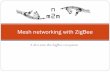 Mesh networking with ZigBee
