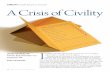 Civility A Crisis of Civility - CovChurch