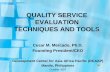 QUALITY SERVICE EVALUATION TECHNIQUE AND TOOLS