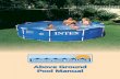 Above Ground Pool Manual - Swimming Pool Chemicals