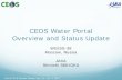 CEOS Water Portal Overview and Status Update