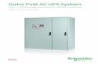 Gutor PxW AC UPS System - Eldar Electric