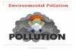 Environmental Pollution - Watumull Institute of ...