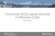 Common ECG Issues Faced in Primary Care