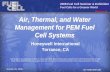 Air, Thermal, and Water Management for PEM Fuel Cell Systems