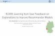 ELIXIR: Learning from User Feedback on