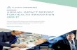 ANNUAL IMPACT REPORT FOR HEALTH INNOVATION