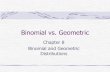 Binomial vs. Geometric - Weebly