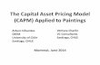 The Capital Asset Pricing Model (CAPM) Applied to Paintings