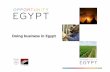 Doing business in Egypt - assolombarda.it