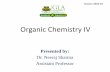 Organic Chemistry IV - GLA University