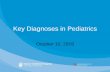 Key Diagnoses in Pediatrics - ACDIS