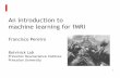 An introduction to machine learning for fMRI