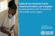 Quality of Care Assessment Tool for maternal and newborn ...