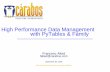 High Performance Data Management with PyTables & Family