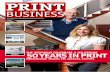 50 YEARS IN PRINT - The magazine for forward thinking printing