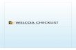 Well Workplace Checklist - WELCOA, Wellness Council Of America