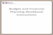 Budget and Financial Planning Workbook Instructions - The SCAN
