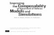 Improving the Composability of Department of Defense Models and
