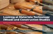 Looking at Materials Technology (Wood) - School Development