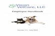 Employee Handbook - Vision VetCare