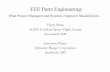 EEE Parts Engineering: - SE Seminars Home - NASA