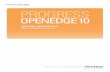 OpenEdge Getting Started: New and Revised Features - Product