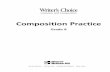 Composition Practice, Grade 8 - Glencoe