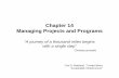 1.011 Textbook Resources, Managing projects and programs - MIT
