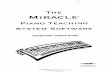 The Miracle Piano Teaching System for Macintosh User's Guide