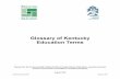 Glossary of Kentucky Education Terms - Prichard Committee