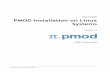 PMOD Installation on Linux Systems - Pmod.com