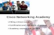 Cisco Networking Academy - Educational Technology Policy