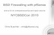 BSD Firewalling with pfSense - NYCBSDCon 2010
