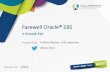 Farewell Oracle® EBS