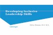 Developing Inclusive Leadership Skills