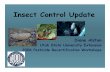 Insect Control Update - USU