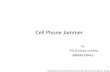 Cell Phone Jammer - Seminar Topics : Computer Science, IT