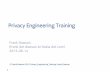 Privacy Engineering Training Module - Oasis