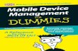 Mobile Device Management for Dummies - CMMC
