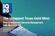 The Untapped Texas Gold Mine