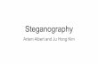 Steganography - cs.toronto.edu