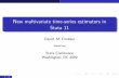 New multivariate time-series estimators in Stata 11