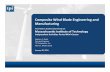 Composite Wind Blade Engineering and Manufacturing - MIT