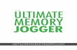 Ultimate Memory Jogger. - Get Your 2 Now