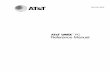 AT&T UNIX PC Reference